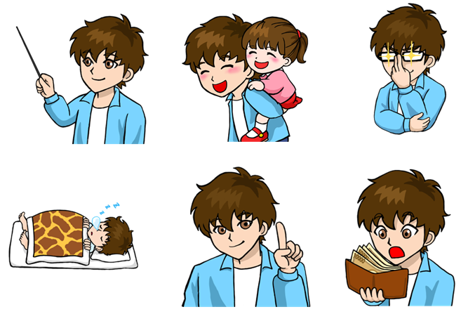 ココナラなどで作成できる顔出しなしブロガー向けのアイコンキャラクター例