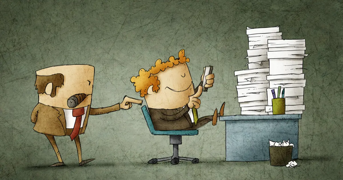 【実話】会社の仕事は適当に流すべき理由7つ｜頑張りすぎて体を壊した話について解説した記事のアイキャッチ画像